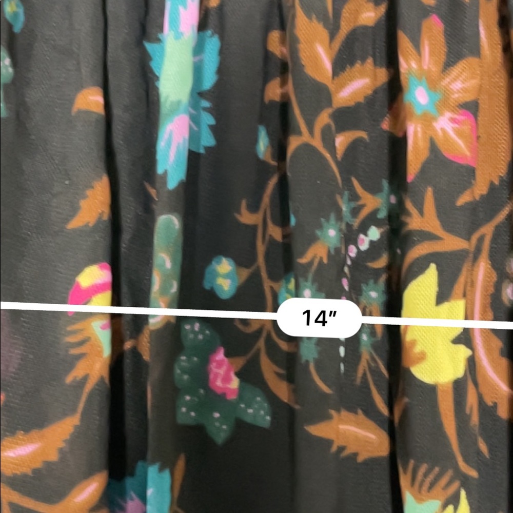 Free People wildflower honey floral print top - Picture 5 of 6